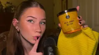 ASMR Positive Affirmations for Sleep 💛 | 1 Hour Whispered Yellow Triggers & Tapping