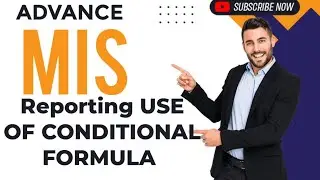 Advance MIS Reporting- Sumifs Function use