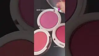 Kylie Cosmetics hybrid blushes swatched #kyliecosmetics #makeup #hybridblush