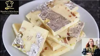 Burfi Lovers Rejoice ! BEST Milk Fudge Recipe Ever | Neelo's kitchen