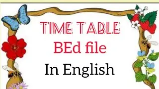 BEd file 