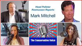 Mark Mitchell, Head Pollster at Rasmussen Reports joins Gary, Ada & Felice