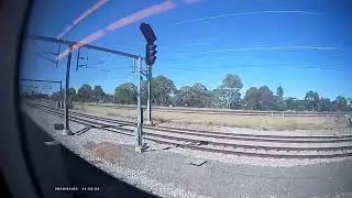On the Train in Adelaide & the Sturt Creek Trail