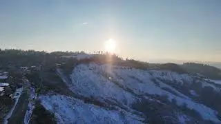 Video drone neve caduti di sabbiuno 07-01-26