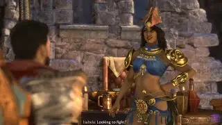 Dragon Age: The Veilguard Все сцены Изабеллы