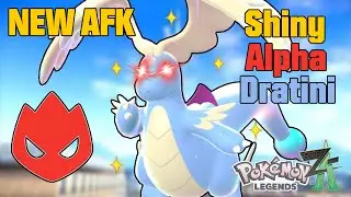 NEW AFK SHINY ALPHA DRATINI (Easy Method!) in Pokémon Legends Z-A