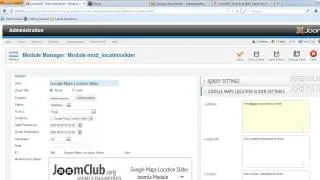 Google Maps Location Slider Joomla Module