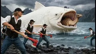 MIRACLE RESCUE: Team Saves Drowning Camel from GIANT Mutant Catfish! 🐪🐟