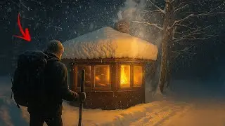 Семь дней прятался в деревянной хижине в сильный снегопад — попал в метель
