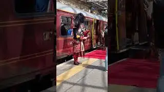 BAGPIPES AND THE ROYAL SCOTSMAN TRAIN
