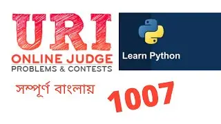 1007 uri problem solution in python / python program / online judge problem solution / python