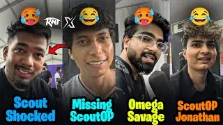 Scout Shocked😱 Sensei Missing ScoutOP in RNTX🫨 Omega Savage🥵 Slug Jonathan😂 | BGMS Lan Fun