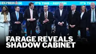 LIVE: Nigel Farage to unveil Reform UK cabinet with Robert Jenrick as Chancellor