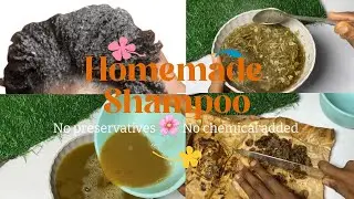 DIY Herbal Shampoo for Fast Hair Growth 🌿 Mint, Rosemary & Black Seed Mix