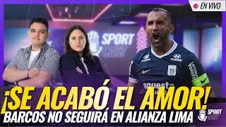 🔴| ¡SE ACABÓ EL AMOR: HERNÁN BARCOS NO SEGUIRÁ EN ALIANZA LIMA!  SPORTCAST EN VIVO