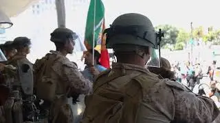 On the Frontlines with U.S. Marines of Task Force 51 in Los Angeles