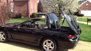 CB taking the top down on the 95 3000GT VR4 Twin Turbo Spyder