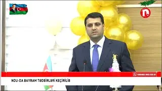 NDU-da 🎄Bayram tədbirləri ke&ccedil;irilib.  NTV xəbər 01 01 2024