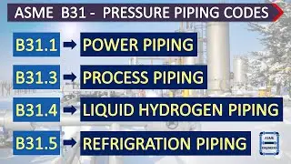 ANSI/ASME B31 : Pressure Piping Code
