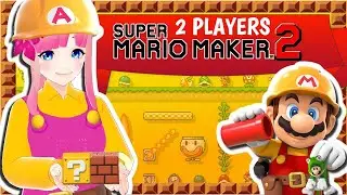 Super Mario Maker 2 | 2 Player Viewer Levels LIVE (requested by member)