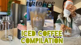 TIKTOK ICED COFFEE COMPILATION ☕  || TIKTOK COMPILATION #4