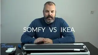 Ikea fyrtur / kadrilj smart blind - taken apart and compared with Somfy