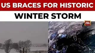 US Braces for Historic Winter Storm; Flight Operations Hit as Over 10,000 Flights Are Cancelled