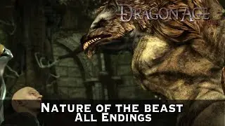 How did the warden resolve the problems between the werewolves and the elves? (All endings)