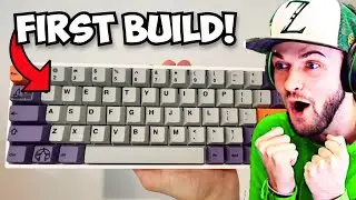 Building my FIRST (sorta budget) custom KEYBOARD