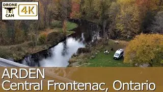Drone Tour: Arden, Central Frontenac, Ontario