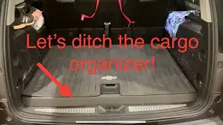 How to get more cargo space in a Chevy Suburban / GMC Yukon XL! Removing the cargo tray
