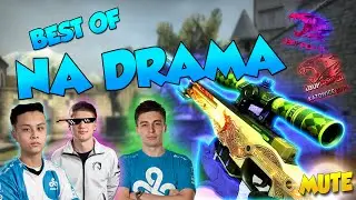 CS:GO - BEST OF NA DRAMA! - 