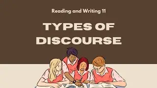 Type of Discourse Explained : Narration, description, argumentation, exposition | English Course