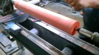 Polishing a 70 Durometer Silicone Roller