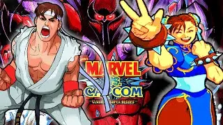 Marvel vs. Capcom: Clash of Super Heroes[ Chun Li And Ryu]