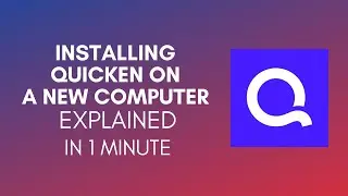 Как установить Quicken на новый компьютер? (2024)