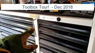 Dec 2018 Toolbox Tour | Kobalt, DeWalt, Craftsman, Etc!