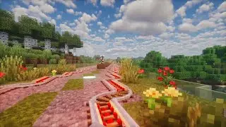 2025 MRT Garden Line Timelapse - Minecart Rapid Transit Server