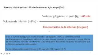 CALCULO DE DOSIS