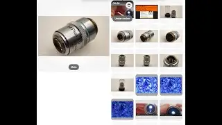 *Excellent* Nikon M Plan 40X ELWD 0.5 210/0 Microscope Objective Lens RMS 34054