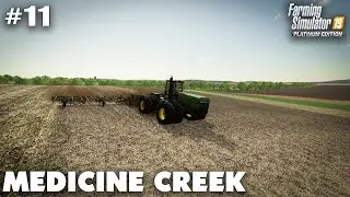 Medicine Creek #11 Early Spring Field Work, Farming Simulator 19 Timelapse, Seasons