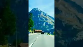 Scenic Drive through Europe #uk2pakroadtrip #europe #switzerlandnature #scenicdrive #naturalbeauty