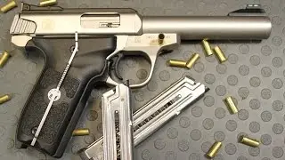 How-to Remove magazine disconect SW22 smith and wesson Victory