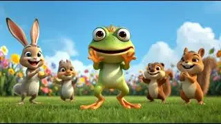 Little Frog&rsquo;s Jump Song 🐸 | Fun Kids Rhyme & Dance | Little Dreamers