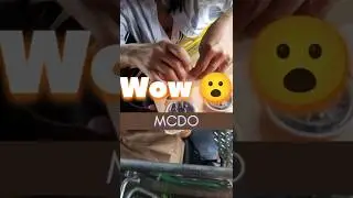Yummy mcdo 😋#shorts | Momshie blog