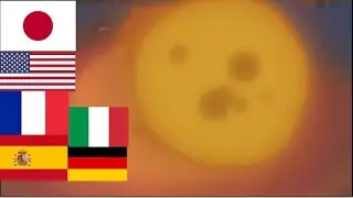 Katon: Goukakyuu no jutsu / Fire Release: Great Fireball Jutsu in Different Languages
