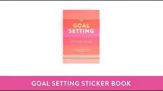 2019 Goal Setting Sticker Book