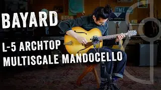 Bayard L-5 Archtop Multiscale Mandocello | The Music Emporium