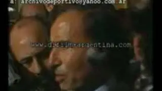 DiFilm Reportaje a Carlos Menem sobre Roger Arias - 1990