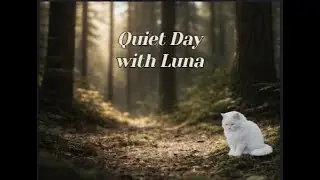 Quiet Daytime Forest with Luna 1 Hour Lofi